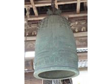 津幡町文化財指定の「教願寺」梵鐘